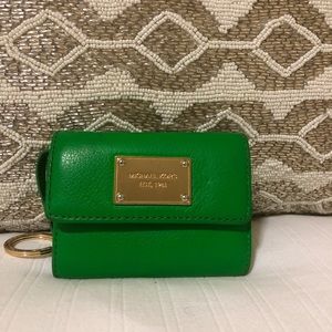 Michael Kors Green Coin Purse